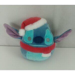 2023 Original Squishmallows Disney Stitch with Santa Hat & Scarf 6.5"